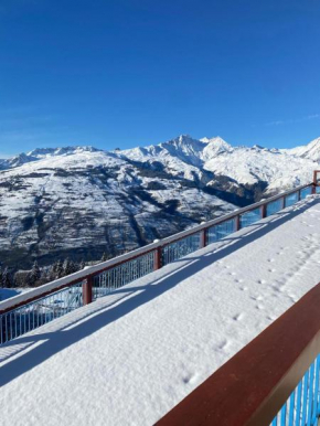 Duplex les Arcs 1800 - Pierra Menta - Vue Imprenable avec Terrasse et Balcon - 9 Personnes